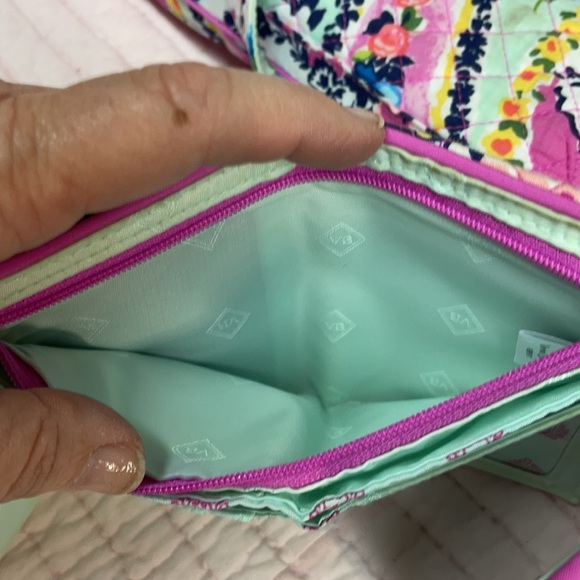 Vera Bradley Triple Zip Crossbody and Wallet - Picture 12 of 16